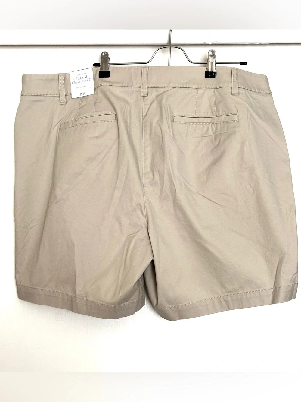Talbots Relaxed Chino Shorts 7” Inseam Size 18W NWT - Picture 2 of 4